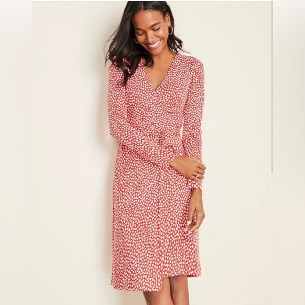 ANN TAYLOR Wrap Loft dress, sz 10